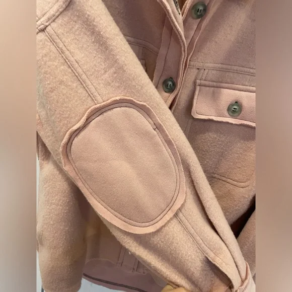 pink shacket - Picture 3 of 7